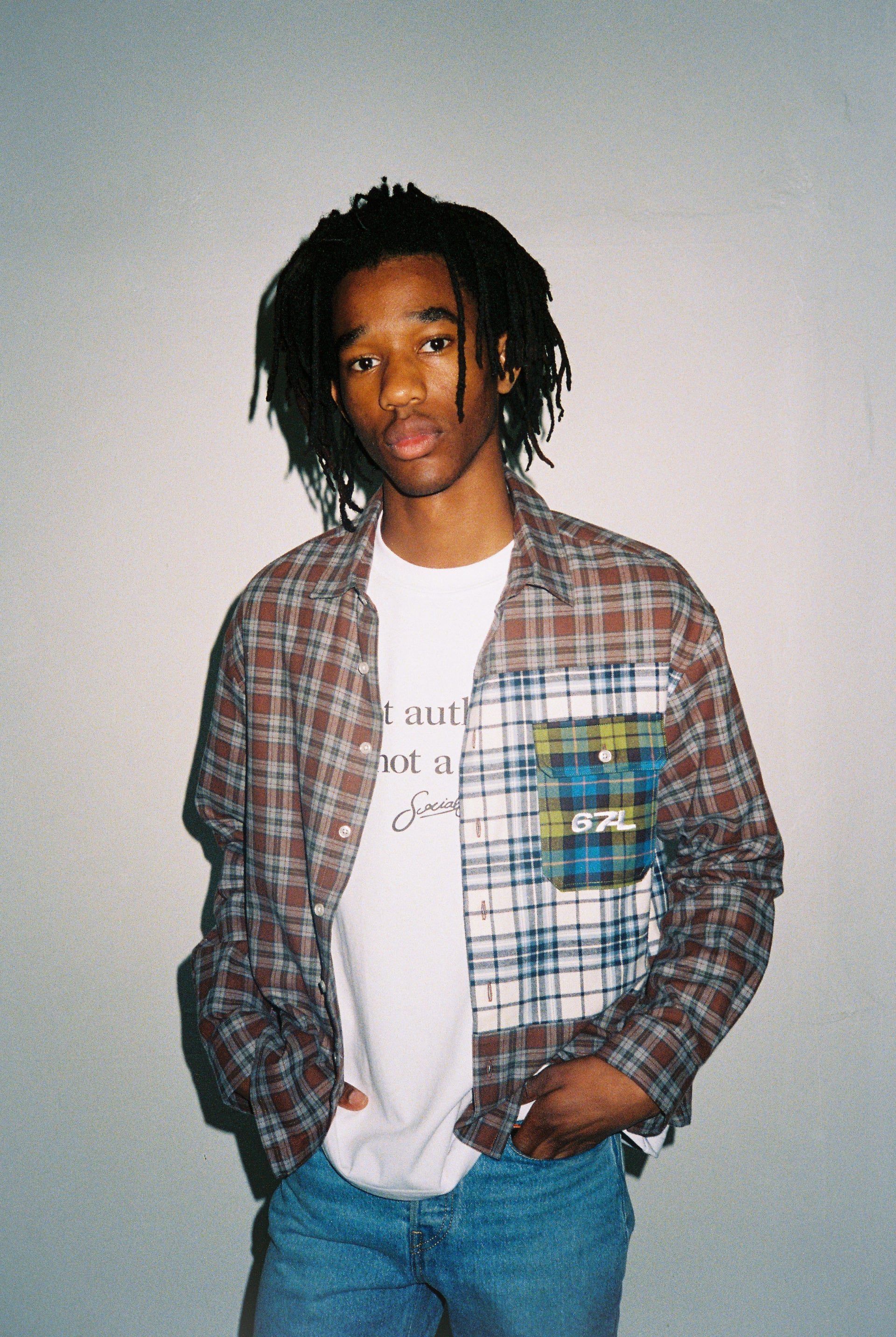 Mud Panel Flannel