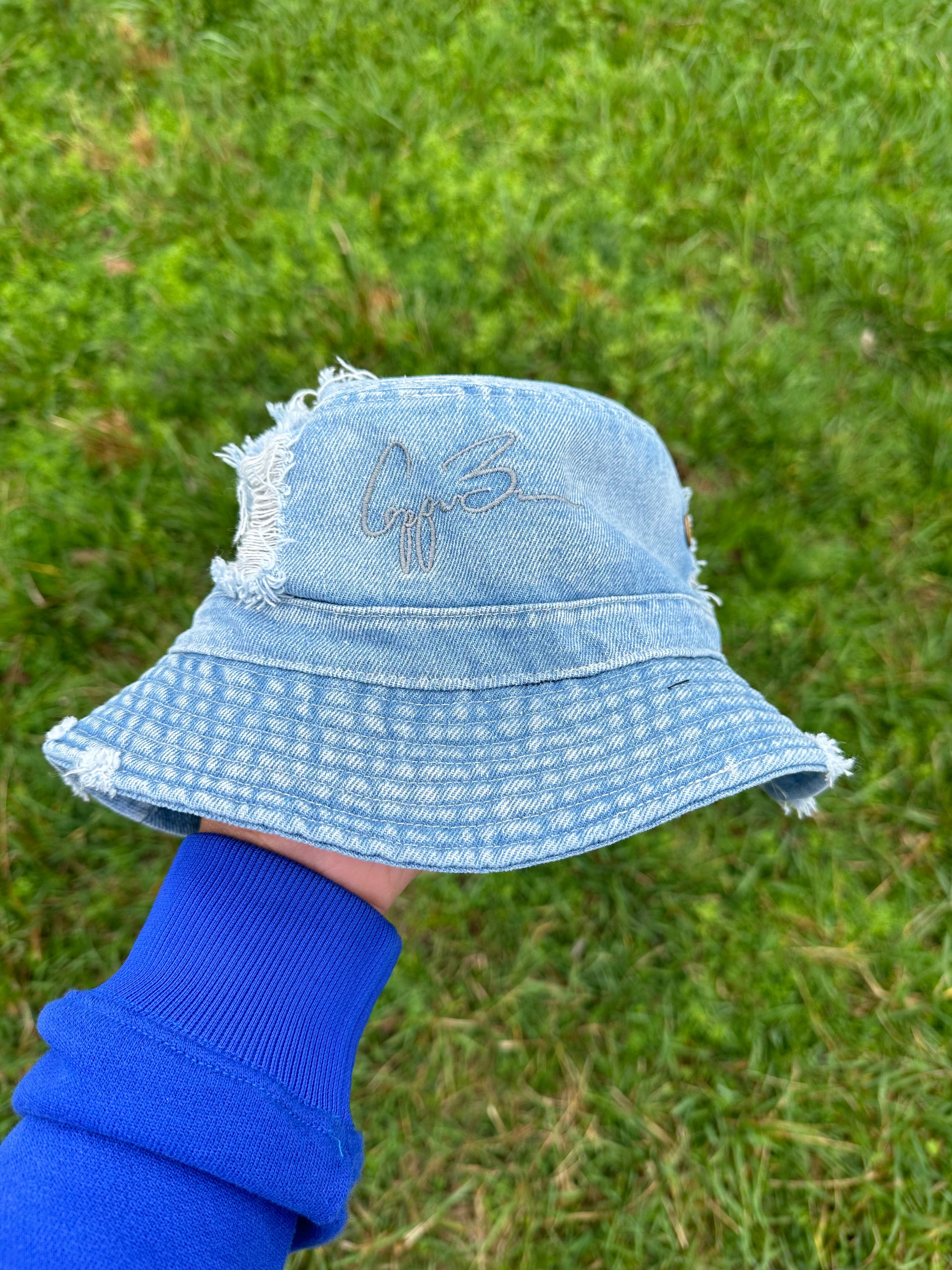 Signature bucket hat “Blue Jean"