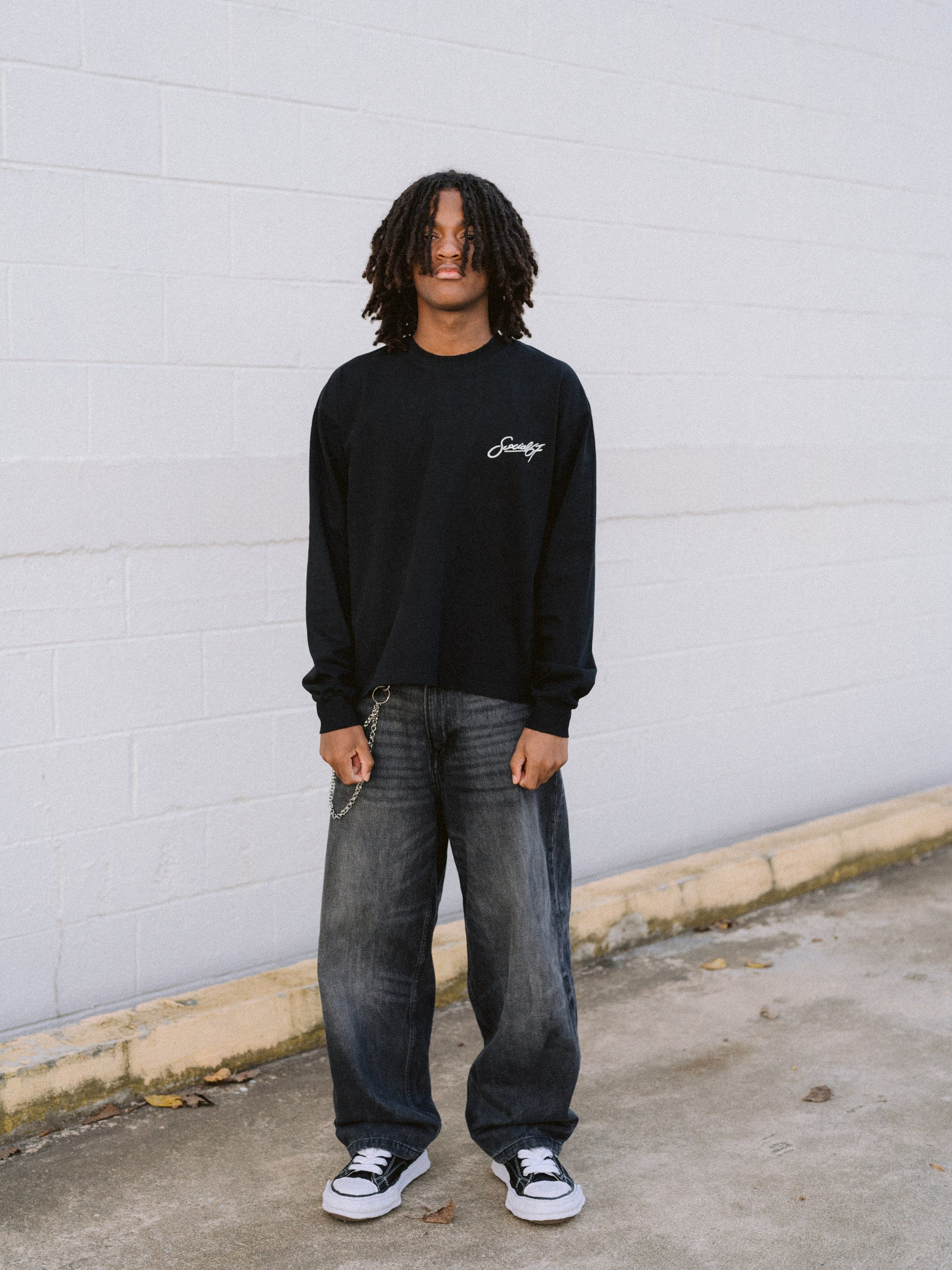 (Black) Social Club Long Sleeve