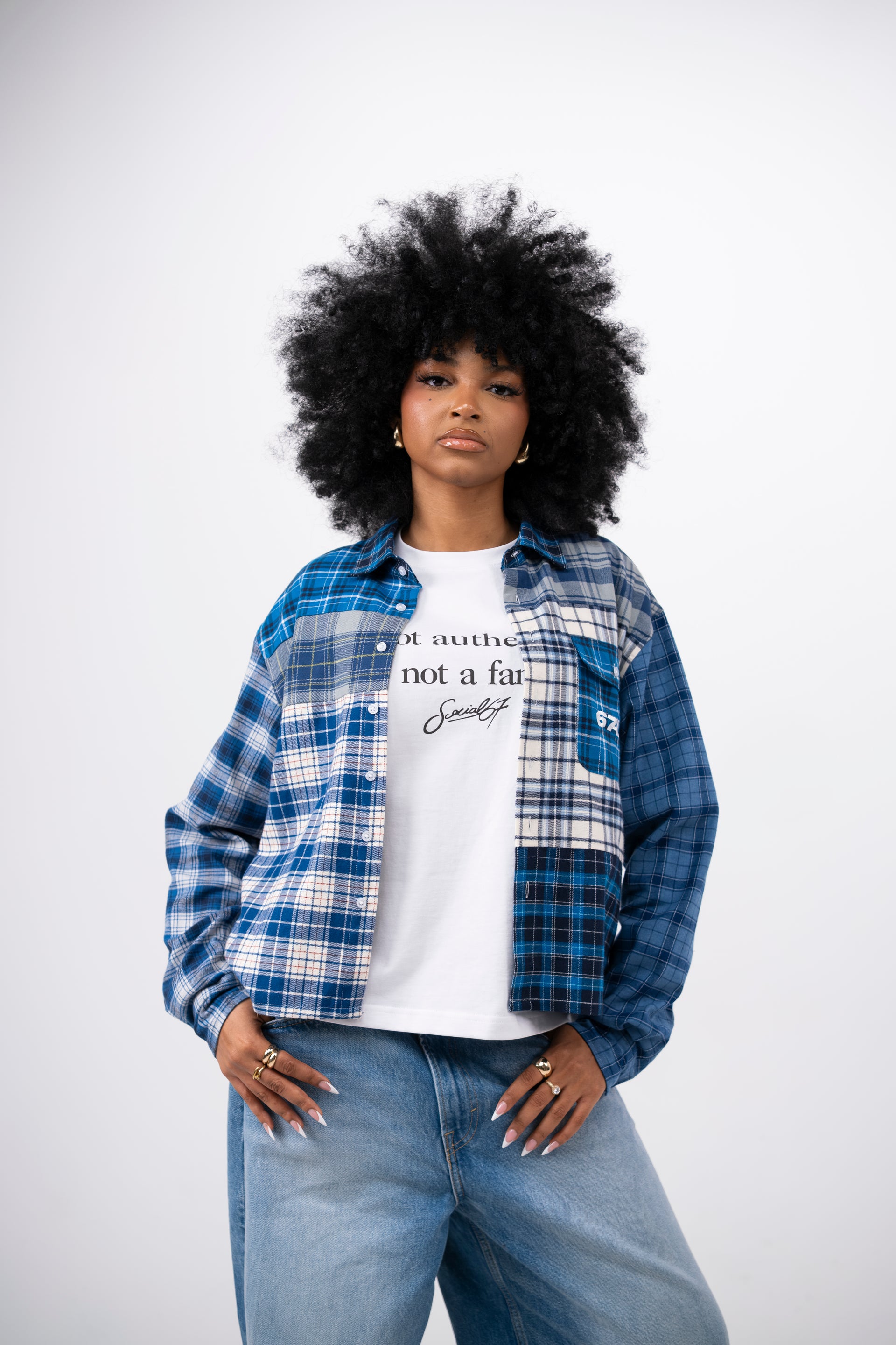 True Blue Flannel