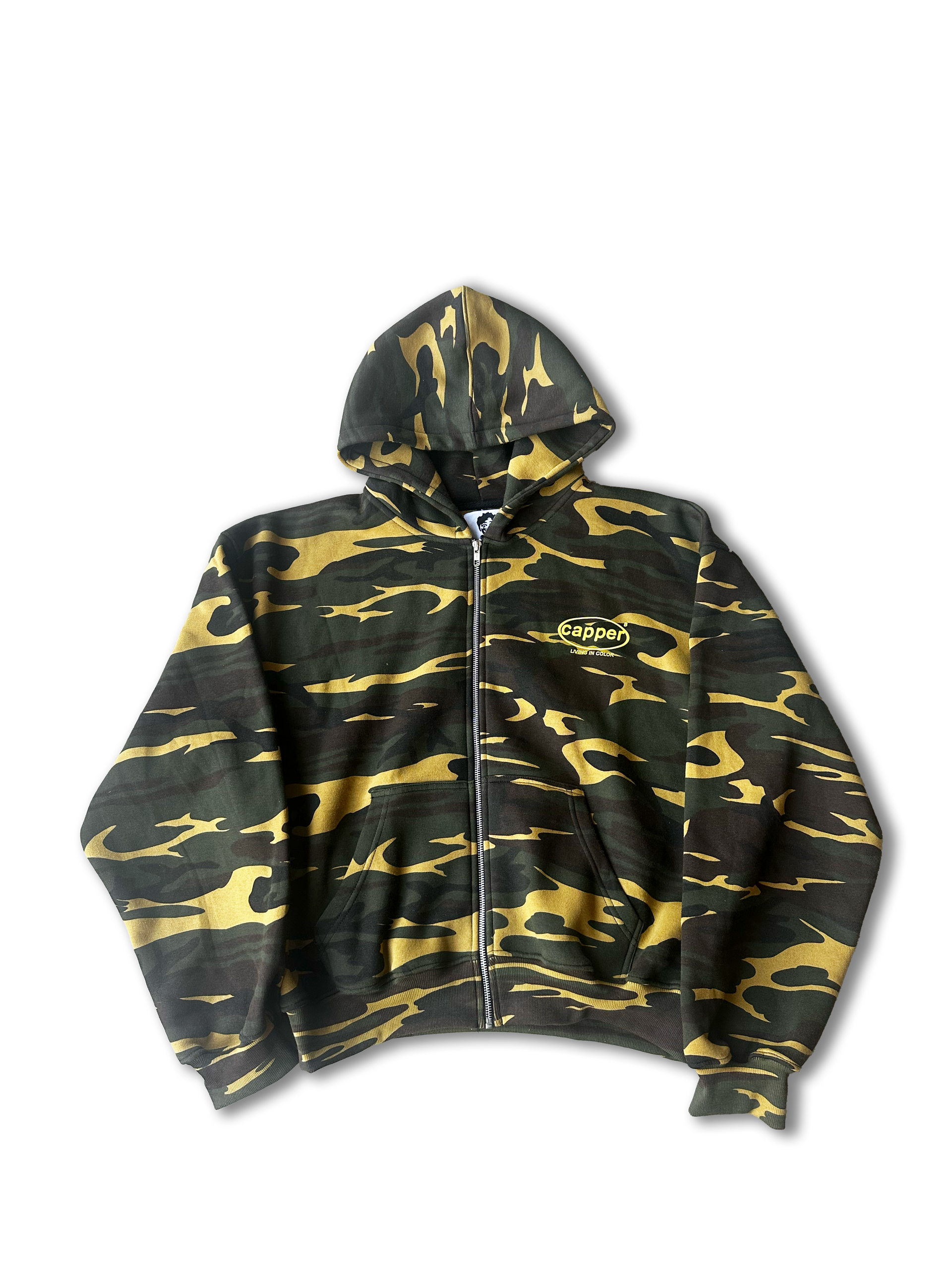 Camo Capper Zip Up
