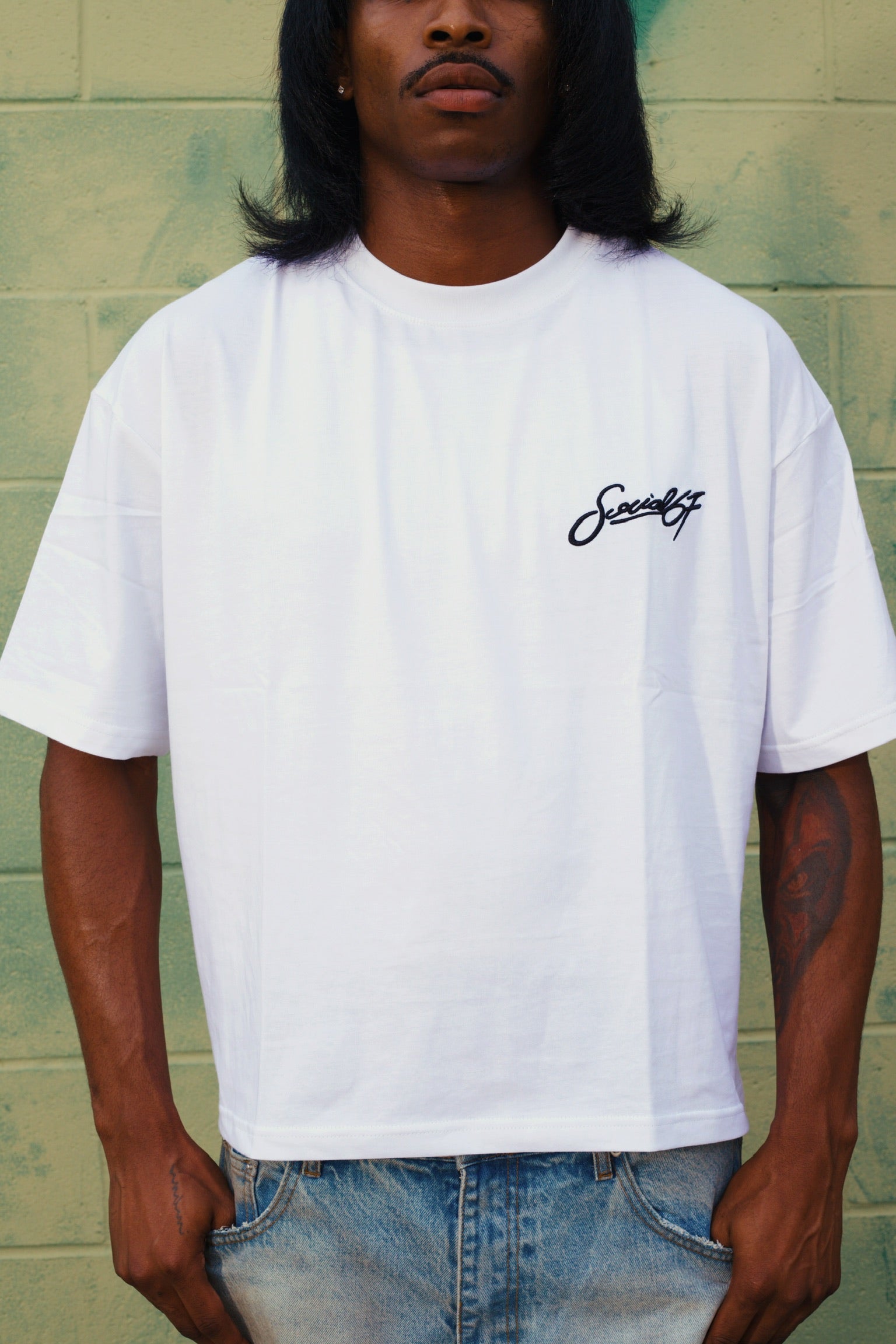 White Signature Everyday Tee