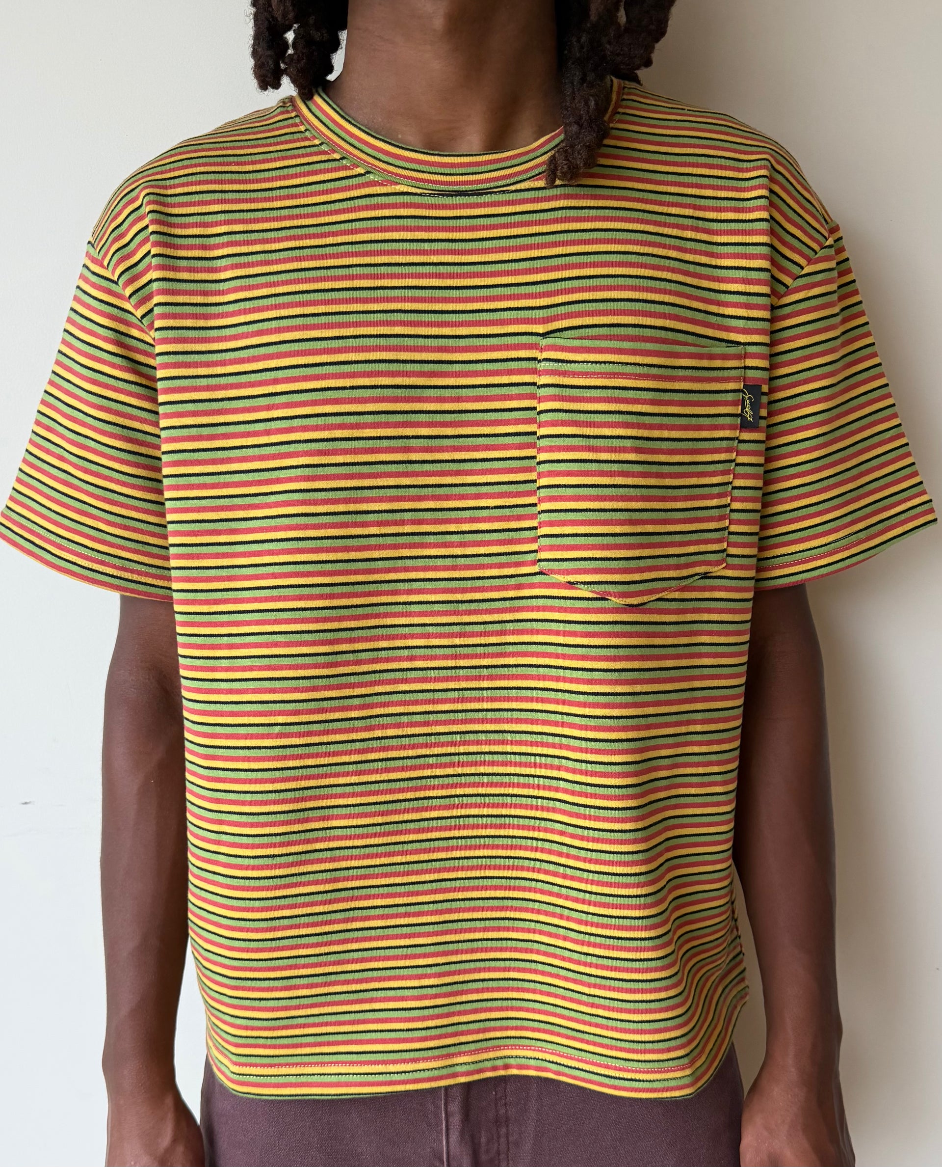 Social Stripe Tee