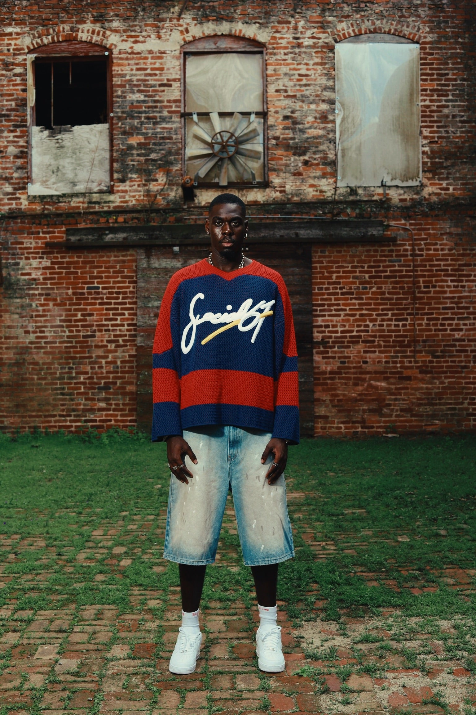 "Atlanta" Knitted Hockey Jersey